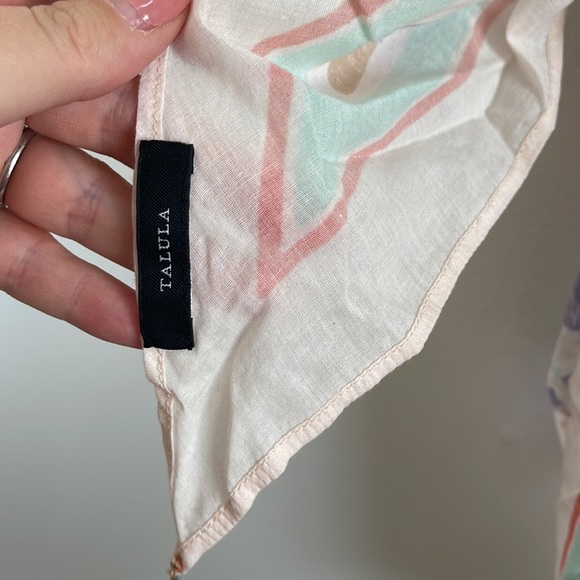 Aritzia | Talula Triangle Scarf with Tassels - Picture 2 of 3